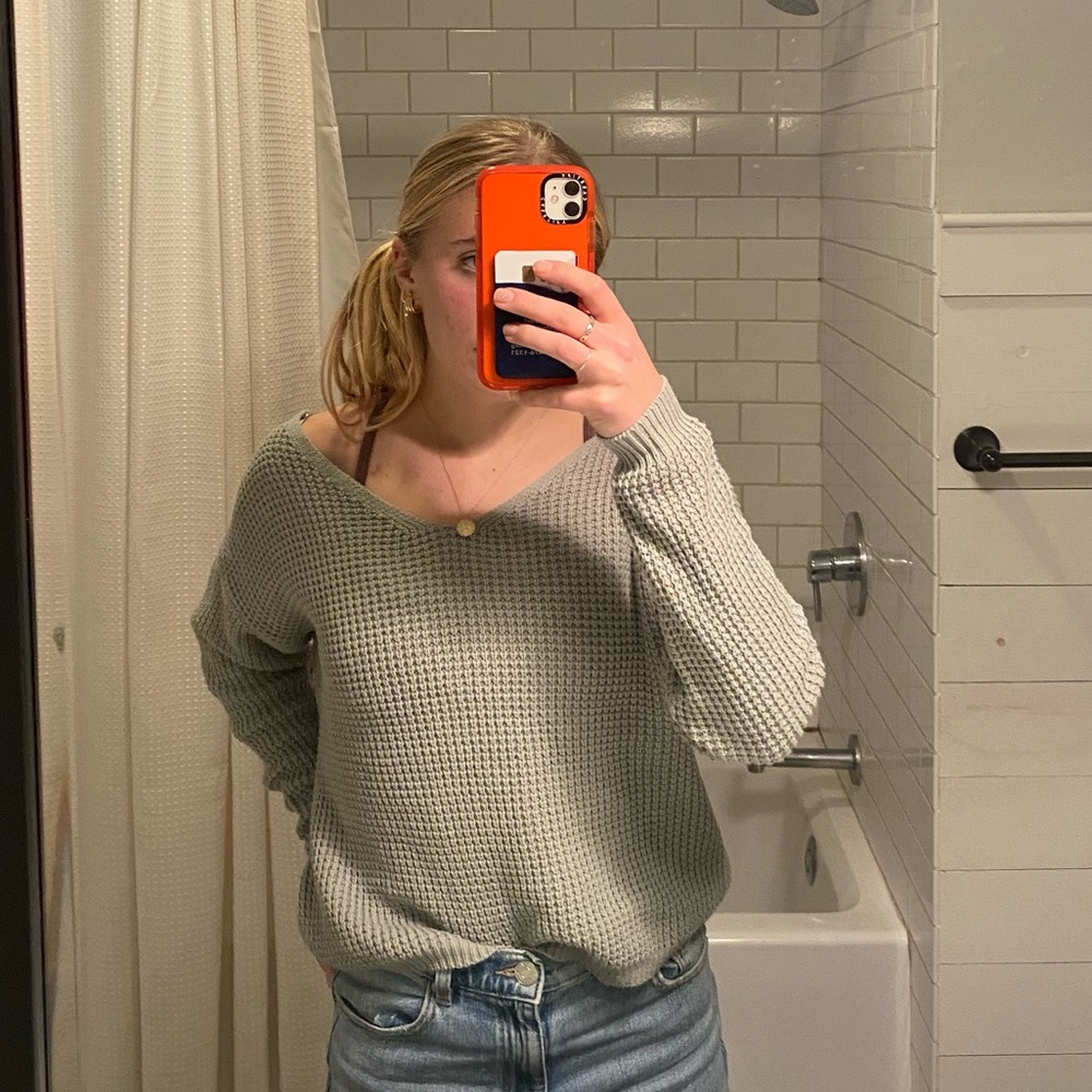 Green Sweater